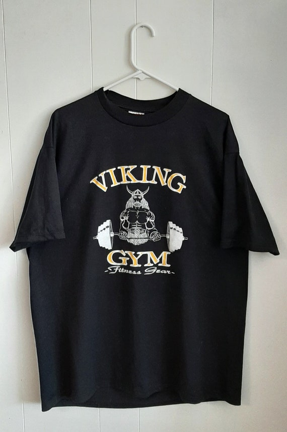 Vintage Viking Gym T Shirt