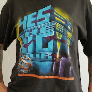 ミュージシャン 1970's [yes] promotional t shirts Vintage 1977 YES American Tour Shirt Blue RARE ORIGINAL Rock