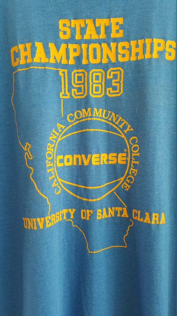 Vintage Converse University of Santa Clara 1983 Ba
