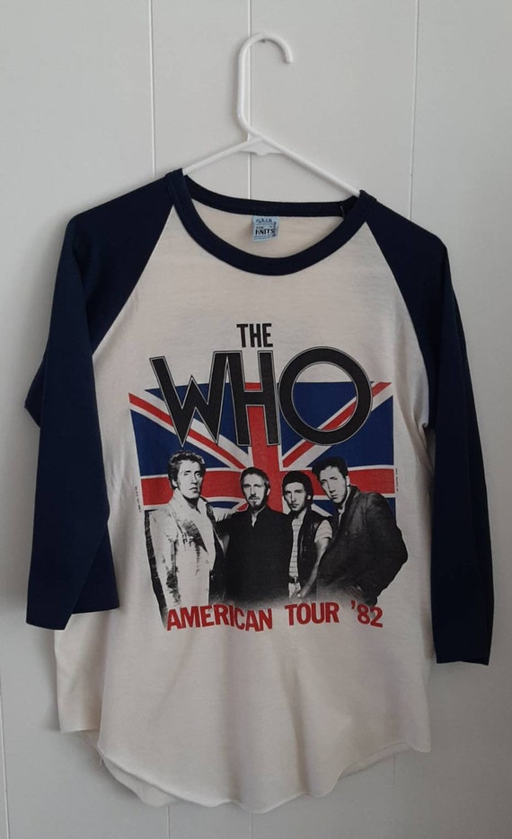 Vintage The Who 1982 Tour T Shirt - image 1