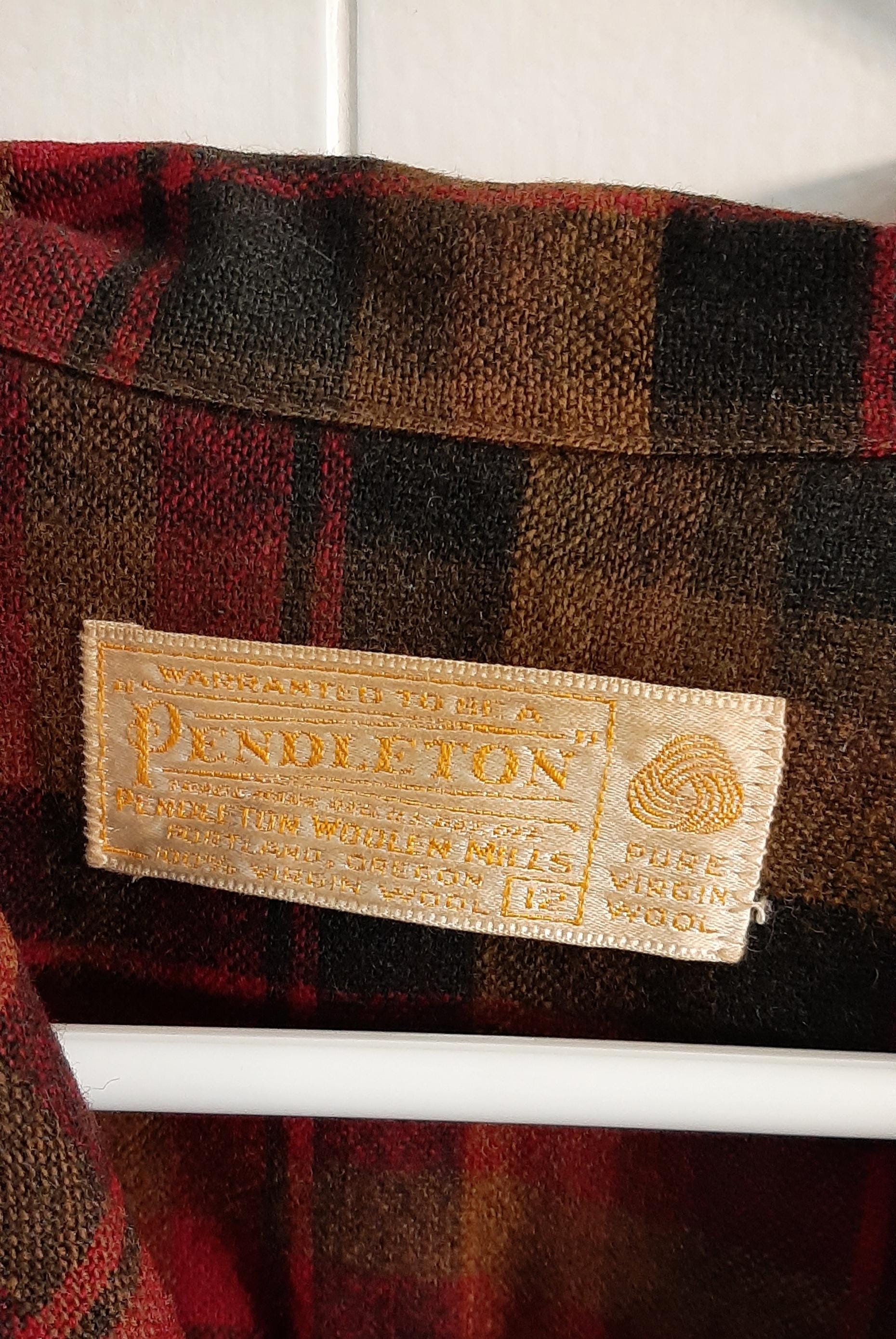 Pendleton 49er Jacket Pattern Vintage Pendleton Plaid 49er Jacket - Etsy