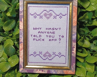 Why Hasn't Anyone Told You stitching