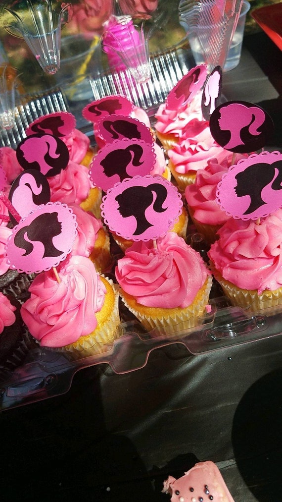 barbie cupcake