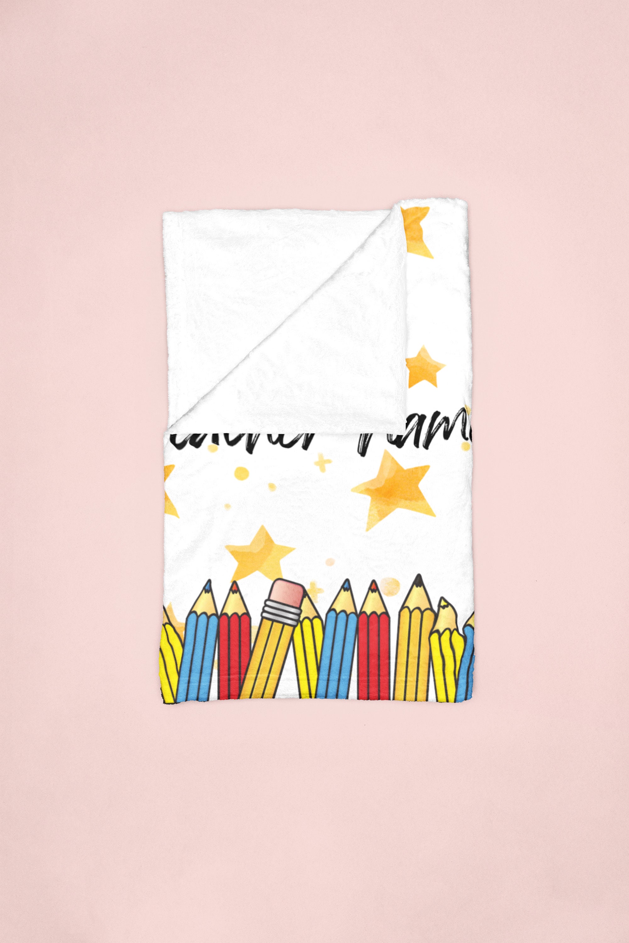 Teacher Thank You Gift, Personalized Blanket, Custom Name Soft Throw, Gift For Graduation from Students, Thank You Gift from Class of 2024