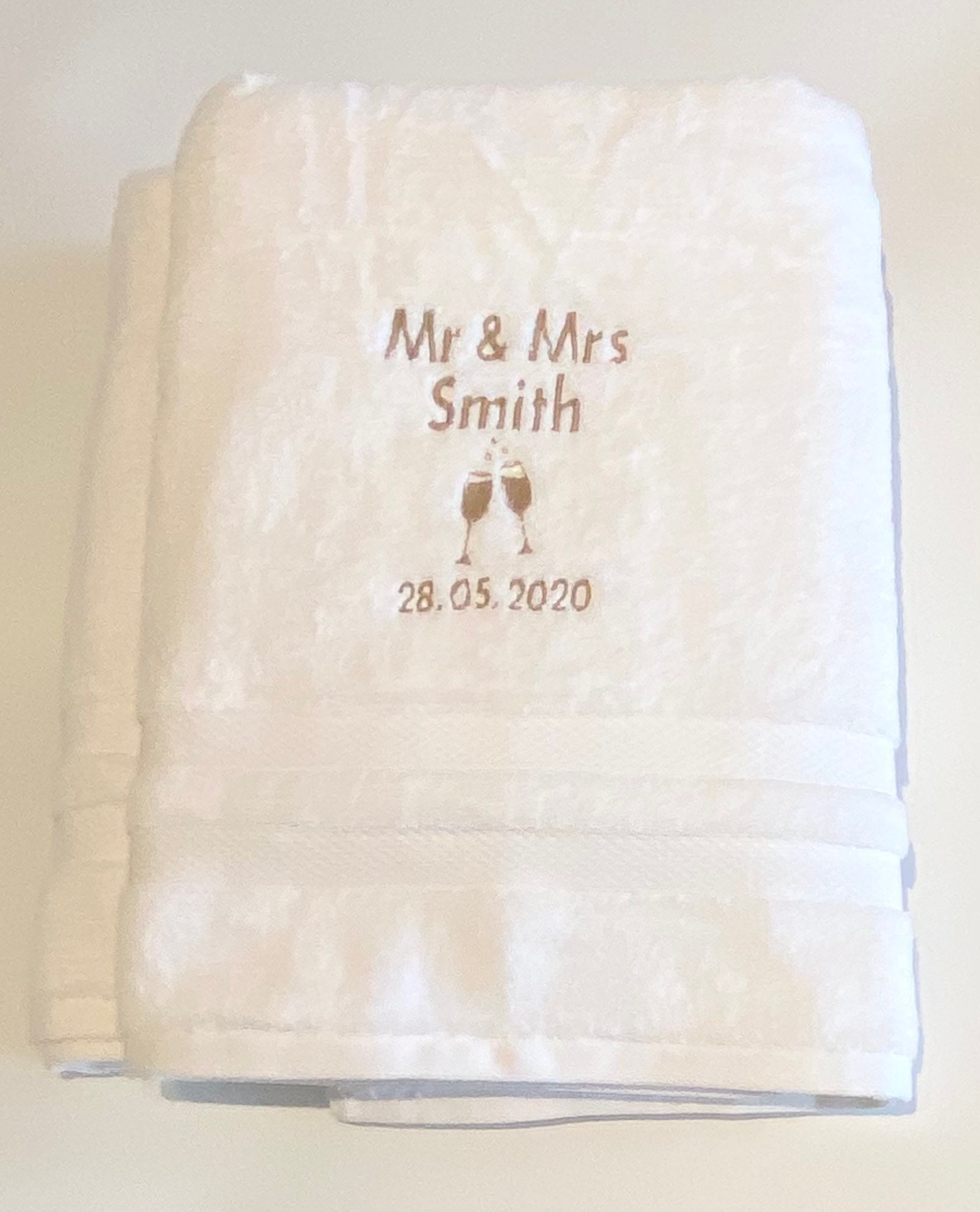 Cotton Wedding Anniversary Gift Personalised Cotton Etsy UK