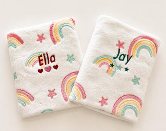 Personalised Baby Blanket with Name, Embroidered Newborn Blanket, Personalised Baby Gift
