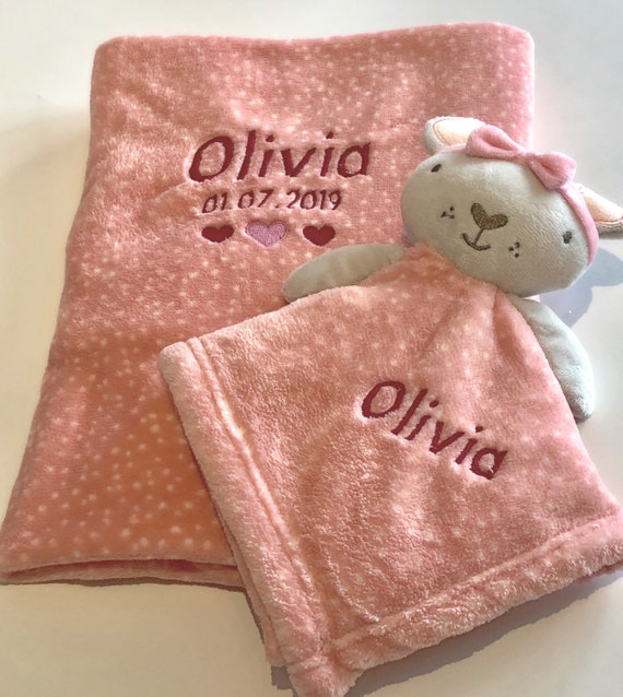 personalised comforter blanket