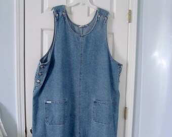 jumper dress denim