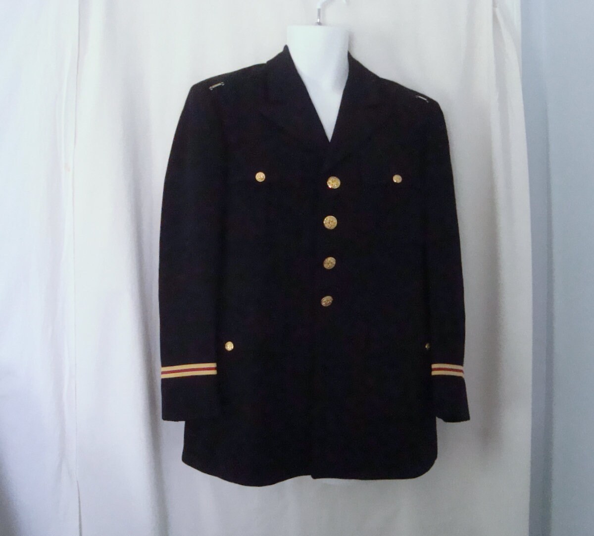 Blue Army Jacket - Etsy