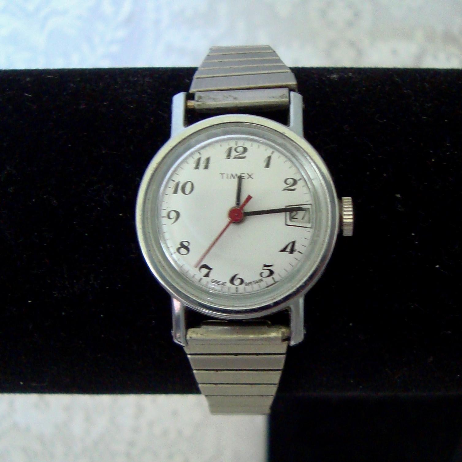 Vintage Silver Timex Womens Watch - Etsy