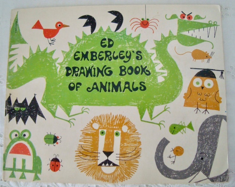 Download Baby Animals Zoo Animals Great For Children Vintage Lot Of 3 How To Draw Books Coloring Kids Crafts