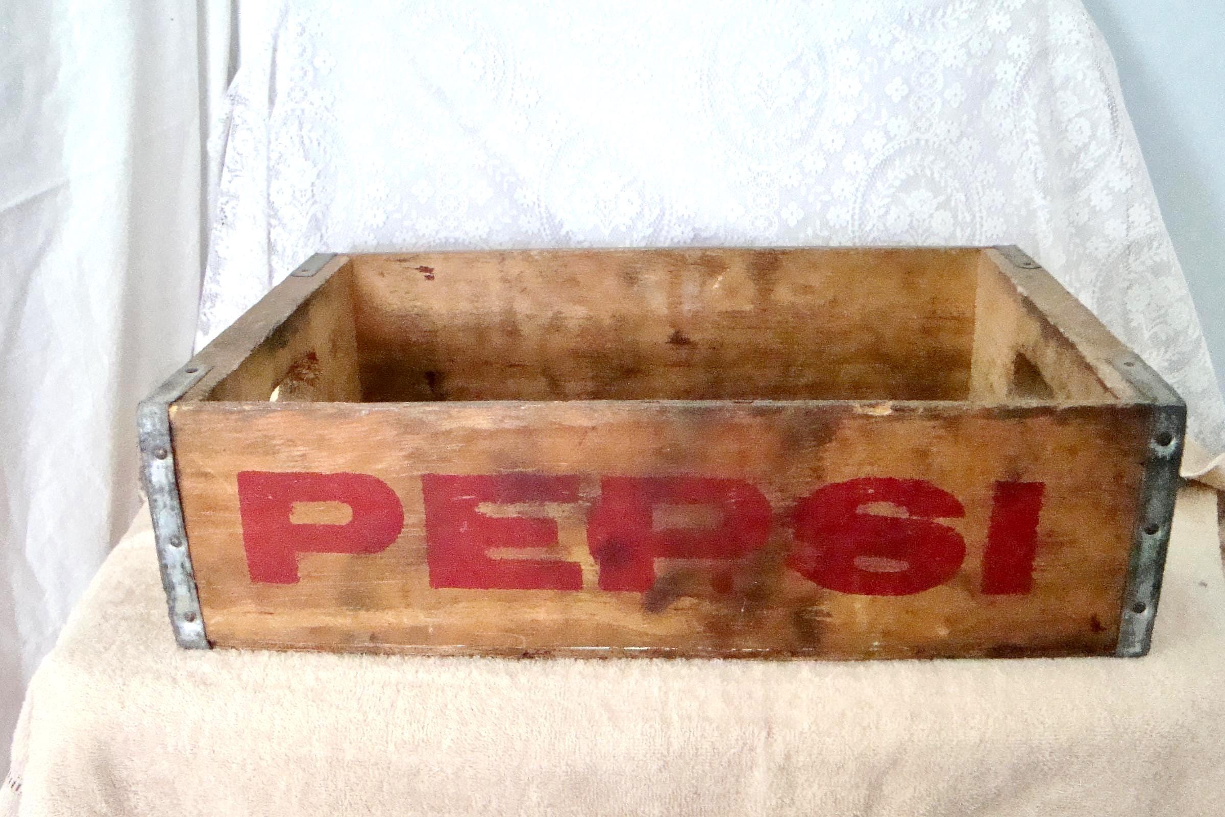 Wood Pepsi Crate - Etsy