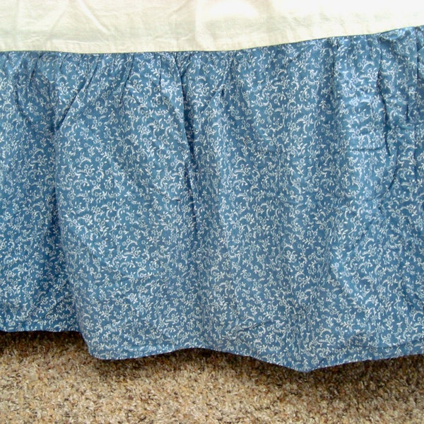 Vintage Bed Ruffle Twin Etsy