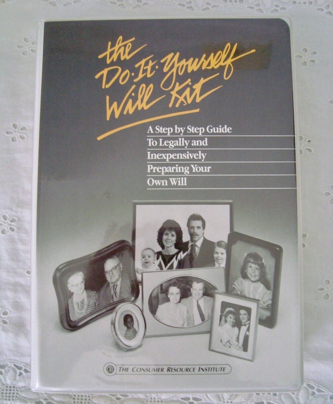 Vintage 1993 the Do It YOURSELF WILL KIT Personal Estate Etsy