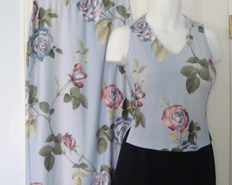 Vintage 2 Piece Women's XOXO Set - Midi Skirt Size L (Waist 28" - 36") - Top Size M - NEVER WORN