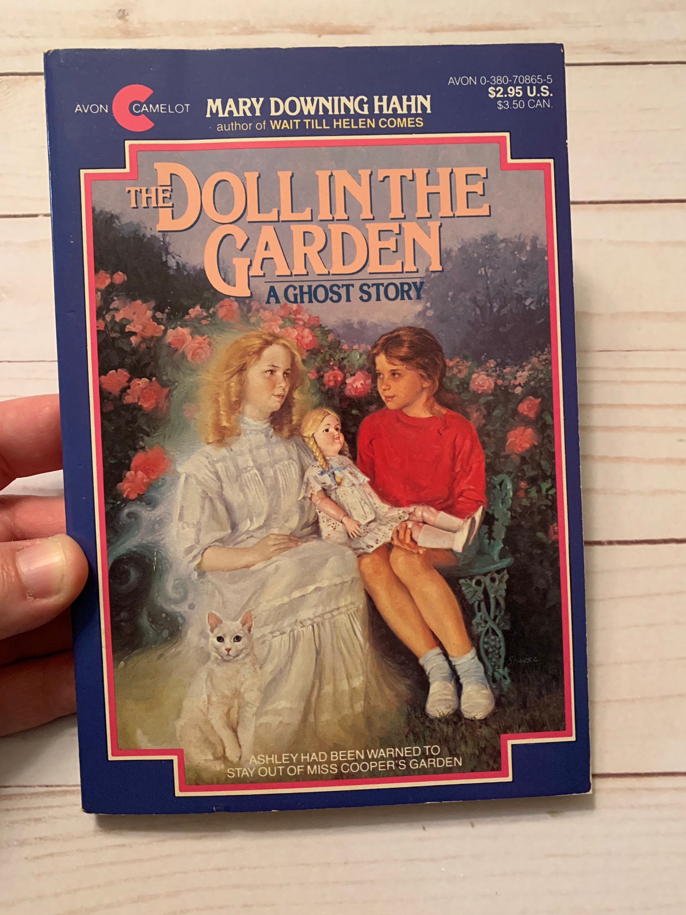 The Doll In The Garden A Ghost Story by Mary Downing Hahn Etsy
