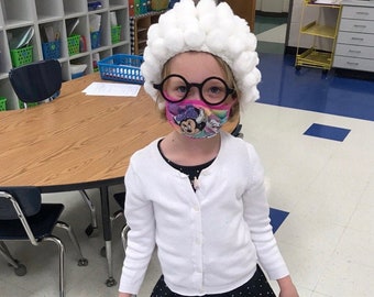 kid old lady costume