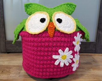 Instant Pot Owl Cover Pattern; Pressure Cooker Cover Pattern; Crochet Owl Pattern; Slow Cooker Cover Pattern