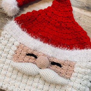 Instant Pot Santa Claus Cover Pattern Pressure Cooker Cover Pattern Crochet Santa Pattern Instant Pot Cover Appliance Cover Christmas image 2