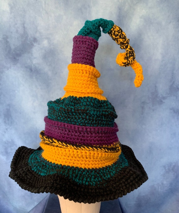 Witch Hat Crochet Witch Hat Handmade 