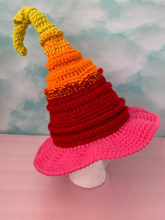 Witch Hat Crochet Witch Hat Handmade 