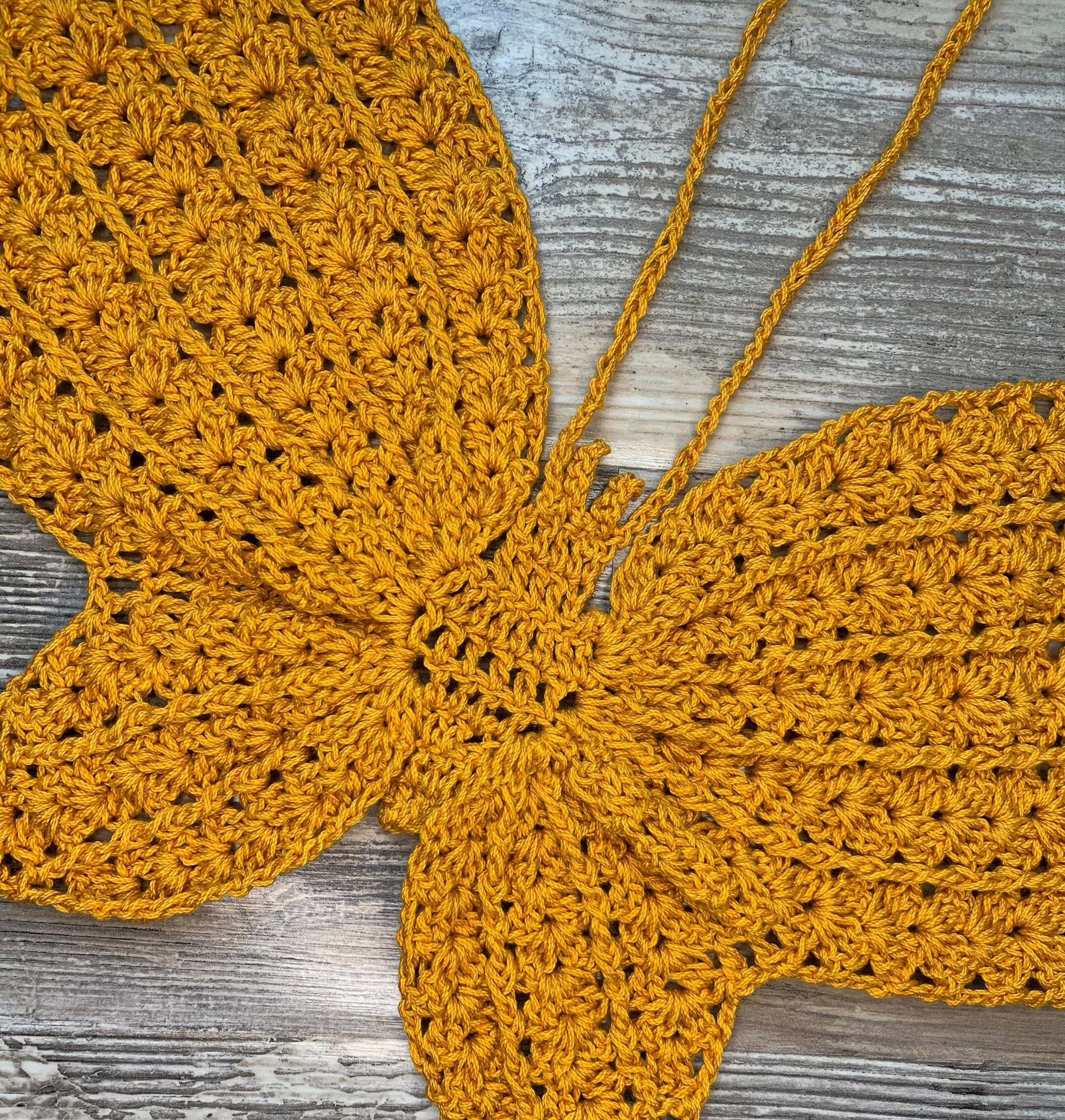 Butterfly Top/ Crochet Butterfly Top/Handmade Butterfly Etsy
