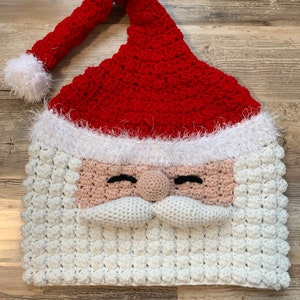 Instant Pot Santa Claus Cover Pattern Pressure Cooker Cover Pattern Crochet Santa Pattern Instant Pot Cover Appliance Cover Christmas image 3