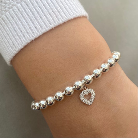 Stretch heart deals bracelet