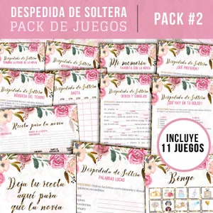 Juegos despedida de soltera, juegos imprimibles, en español, in spanish, bridal shower, despedida de soltera, imprime en casa