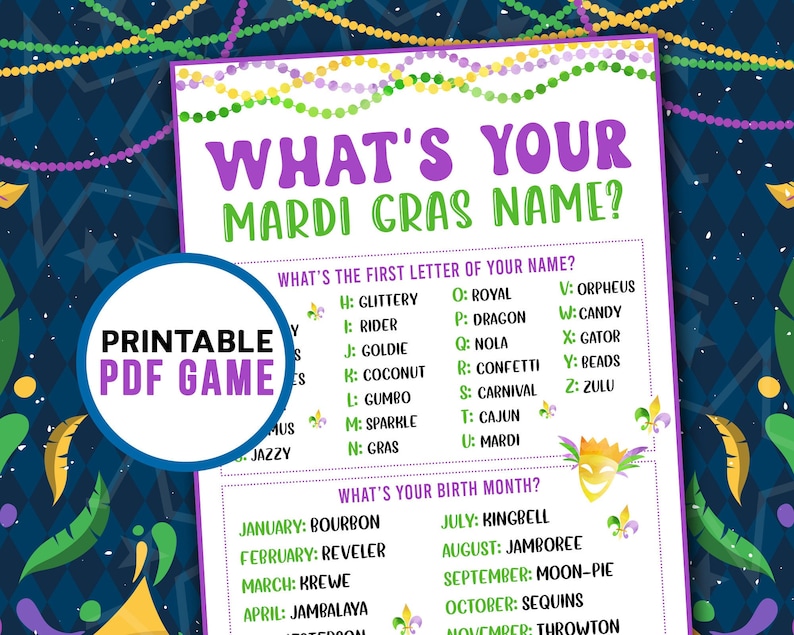 mardi gras theme activities