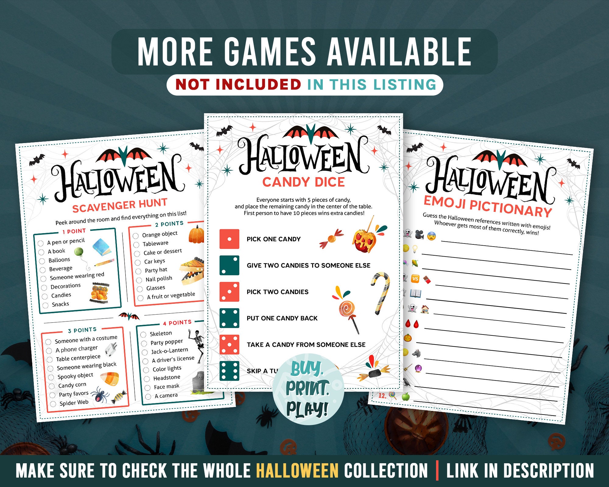 Halloween Horror Movie Emoji Quiz Halloween Activity Printables Emoji  Pictionary 2 Fun Rounds Horror Movies Instant Download 