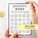 Grammy Awards Ballot 2024 Printable Music Awards Predictions Sheet ...