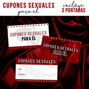 Vales Sexuales Para Él | Cupones De Sexo Imprimibles | Regalo De San