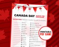 Canada Day Trivia Game - Match the Canadian Cities' Nickname | First of July Printable Games | Family Games | Office Party | Adult Trivia product logo
