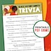 Black History Month Trivia American History Printable Games Educational ...