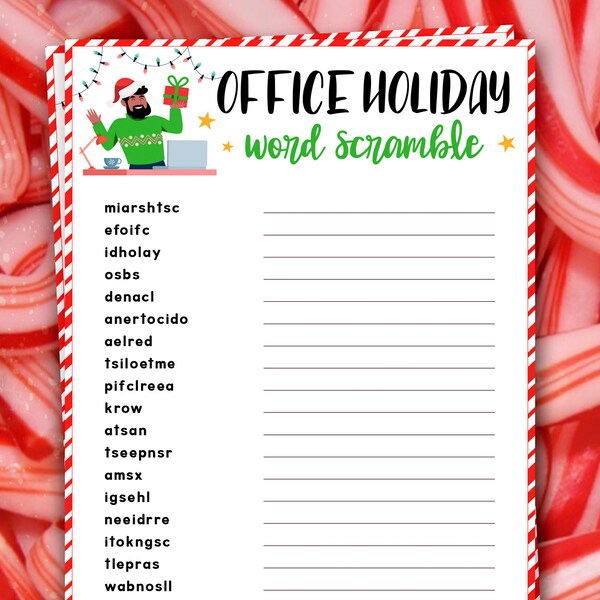 Party games for coworker etsy
