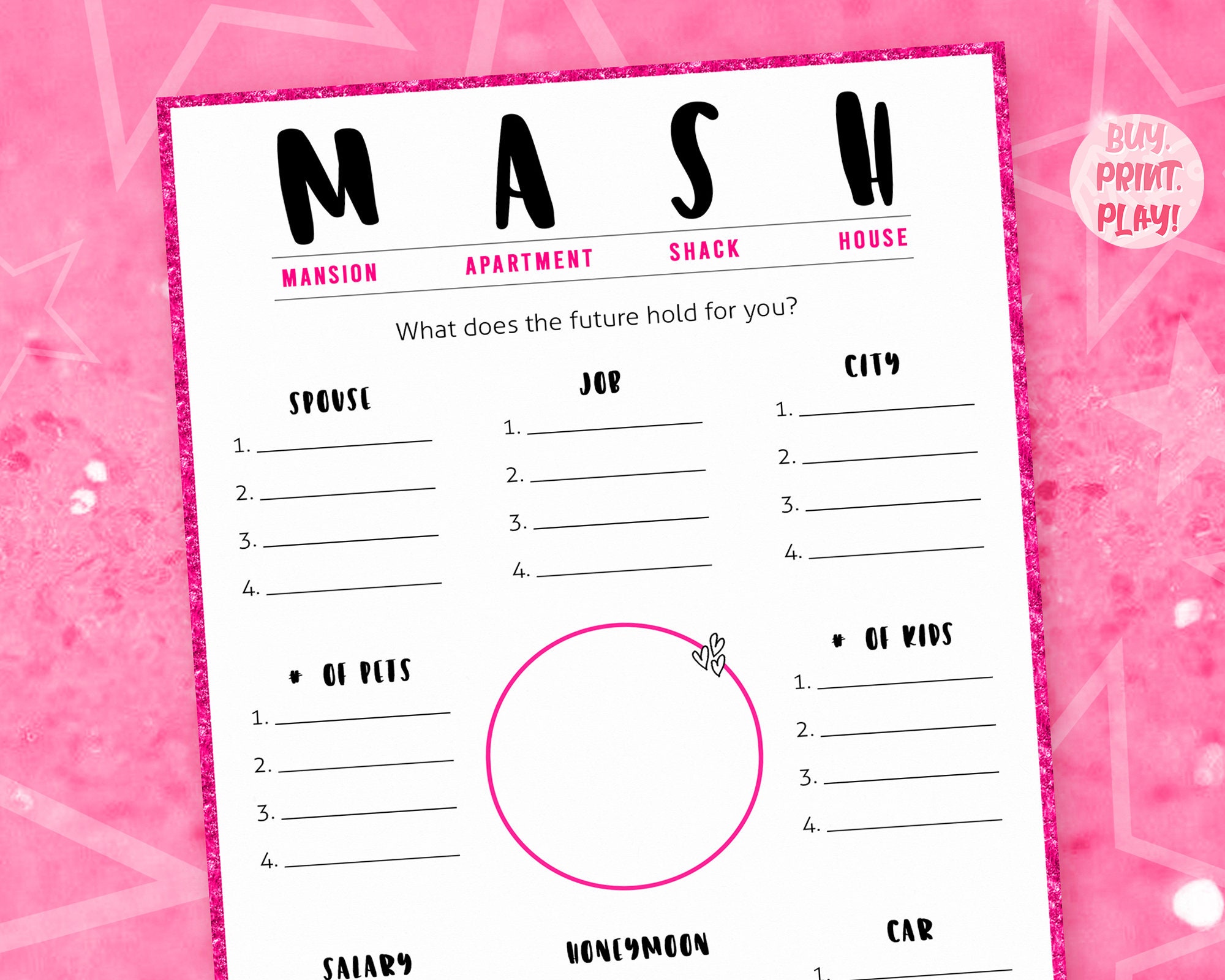 mash game girls party printable game ladies night games etsy