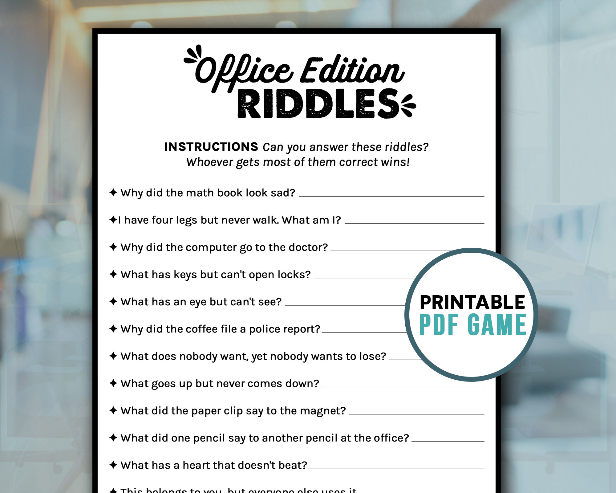 Hilarious Workplace Riddles Funny Office Riddles 100 Hilarious Jokes For Kids Funny Jokes For