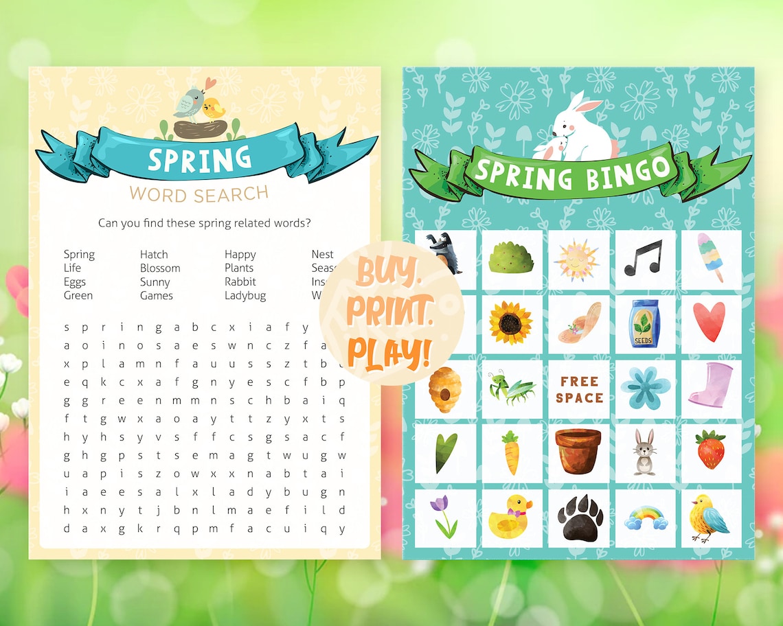 printable-spring-party-games-bundle-springtime-activities-etsy