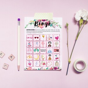 Bridal Shower Games in Spanish Includes 15 Printable Games and Free ...