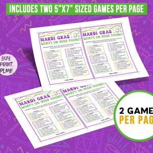 carnival mardi gras whats included