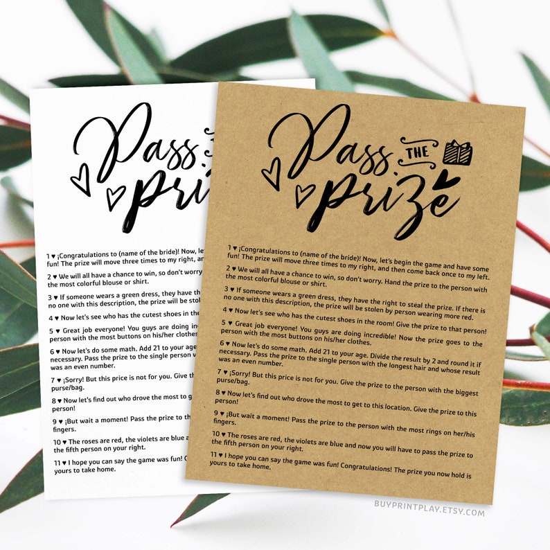 Pass the prize Bridal Shower Game - Il 794xN.2467869701 5px3 