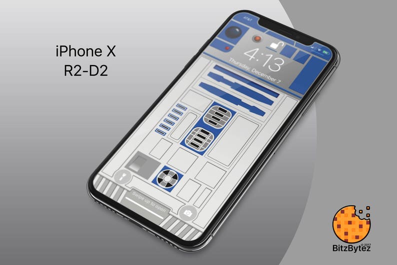 R2 D2 Starwars Iphone X Xs Max Background Wallpaper Mobile Etsy