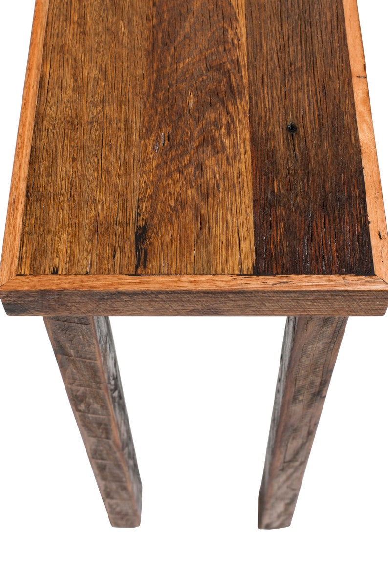 Console Table Entryway Hall Table Australian Reclaimed Wood Etsy