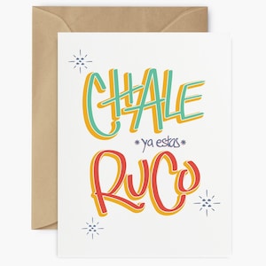 Tarjeta de cumpleaños | chale ya estas ruco, anniversaire en espagnol, jolie carte d'anniversaire, Feliz cumpleaños, joyeux anniversaire, espagnol, espagnol