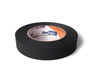 Matte Black Permacel Pin Prick Free Tape, 24mm X 50m, Shurtape 743,  Photographers Masking Tape, Framers Tape -  Sweden