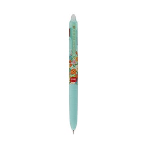 Legami 3 Colour Erasable Gel Pen, Flowers Design,  Make Mistakes Collection, Office Planner Journal Pen, Birthday Gift