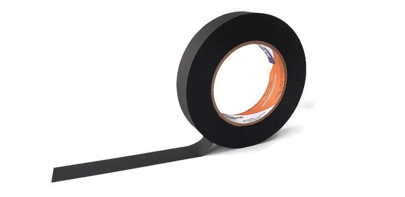 Matte Black Permacel Pin Prick Free Tape 24mm x 50m Shurtape Etsy 日本