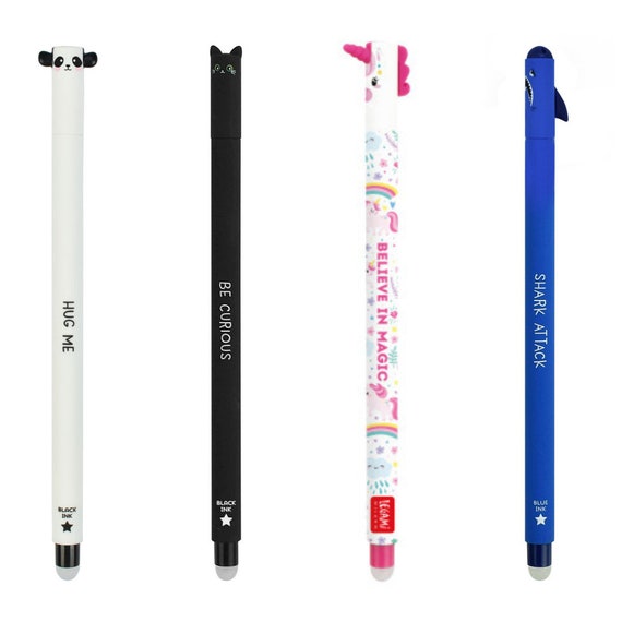  WIN-MARKET Gel Ink Pen Set, Cute Cartoon Favor Styles Assorted  Fashion Cute Cool Novelty Gel Ink Pen Office School Supplies Students  Children Gift (6 pcs) : Office Products