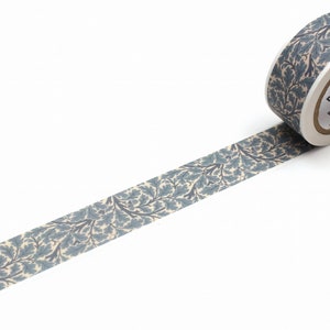 William Morris & Co Nature Washi Tape, MT Masking Tape, Tree Leaves Flower Planner Tape, Paper Crafts, Arts and Crafts Movement Oaktree